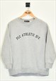 Vintage Women's PLC Atheltic Sweatshirt Grey XSmall