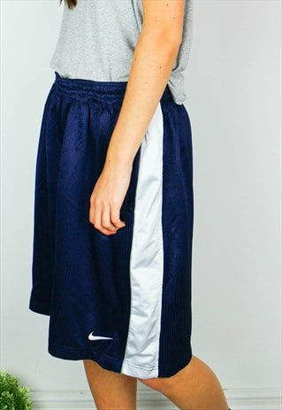 VINTAGE NIKE SHORTS WITH TICK LOGO HEM