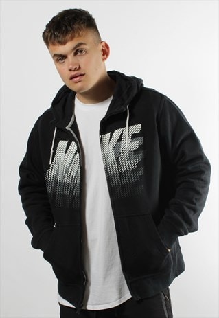 white nike hoodie vintage