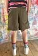 CELTIC BROWN CORD  SHORTS