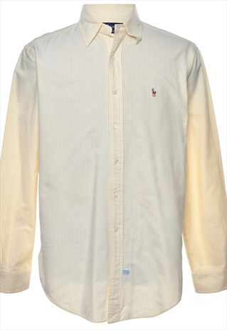 VINTAGE RALPH LAUREN STRIPED SHIRT - L