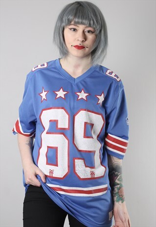 VINTAGE FENCHURCH AMERICAN FOOTBALL SHIRT LARGE