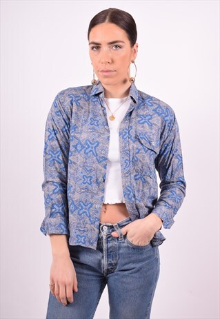 WOMENS VINTAGE SHIRT SMALL MULTI 90'S