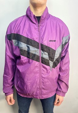 Vintage Adidas Originals shell jacket in purple