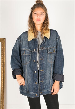 VINTAGE 80S LEE WINTER BLANKET JACKET / R2100R175