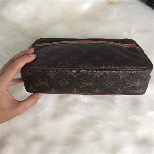 Louis Vuitton Monogram Compiegne 28 Leather Clutch Bag – STYLISHTOP