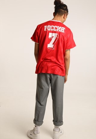 VINTAGE ADIDAS APPLIQUE FOOTBALL TOP