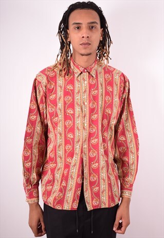 REPLAY MENS VINTAGE SHIRT XL MULTI 90S