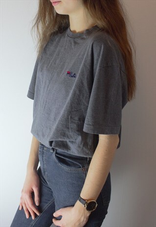GREY FILA T-SHIRT