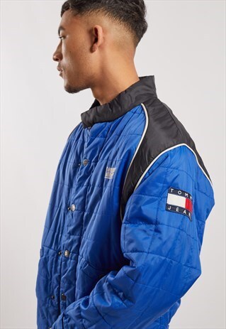 VINTAGE TOMMY HILFIGER BIKER JACKET