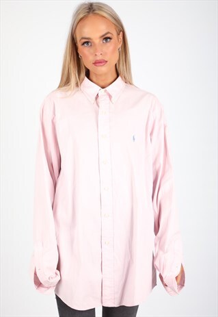 VINTAGE POLO RALPH LAUREN LONG SLEEVE SHIRT S289