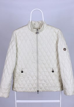 Moncler Vintage jacket light quilted S cream