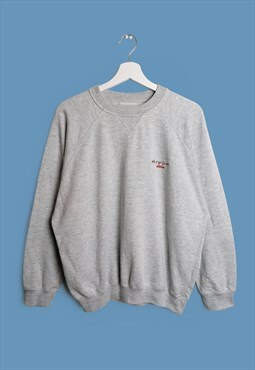 90's ADIDAS "Colors of Sport" Sweatshirt Light Grey
