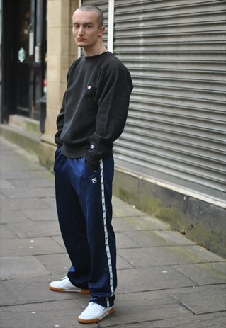 VINTAGE FILA TRACK JOGGER BOTTOMS