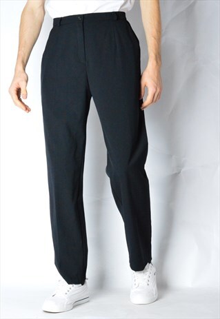 VINTAGE 90S UNISEX BLACK PANTS