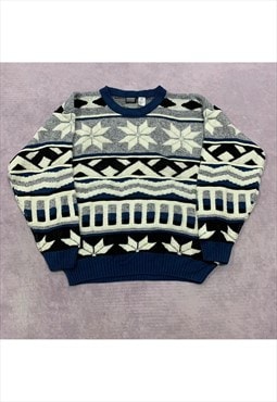 Vintage Knitted Jumper Men's XL