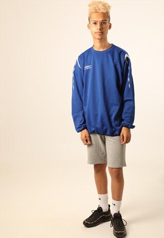 VINTAGE UMBRO EMBROIDERED LOGO SWEATSHIRT