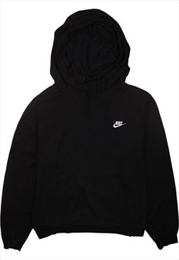 Vintage 90's Nike Hoodie Swoosh Pullover Black XLarge