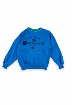 Best Company vintage 90s printed design sweatshirt