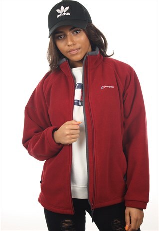 VINTAGE BERGHAUS POLARTEC WINDBLOC ZIP UP FLEECE