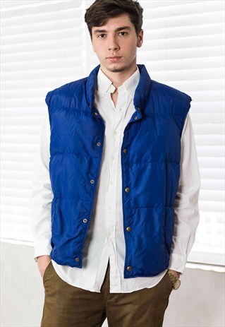 VINTAGE LL BEAN VEST PUFFER JACKET 90S X 12.7