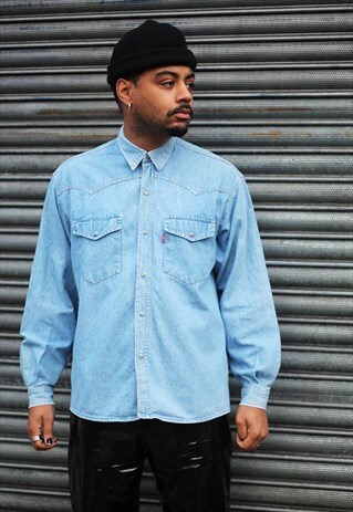 VINTAGE LEVI'S 90S DENIM SHIRT