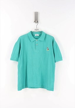 Disney Mickey Mouse Polo in Green - M