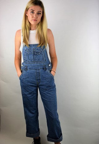 VINTAGE 90'S DENIM DUNGAREES