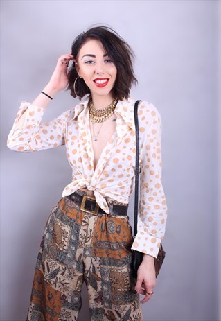 POLKA DOT BLOUSE