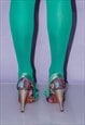 VINTAGE Y2K LIMITED EDITION PUMPS WITH GREEN BOWS