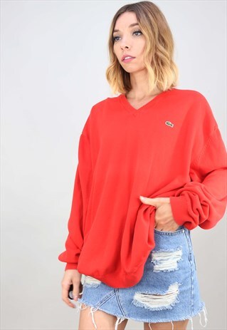 VINTAGE RETRO OVERSIZED LACOSTE JUMPER