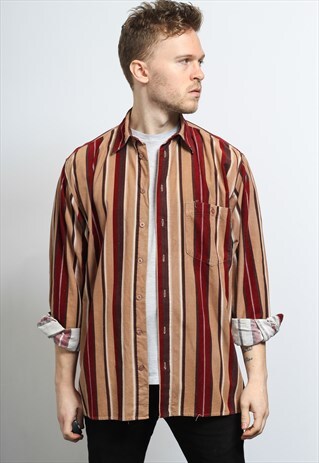 VINTAGE CORDUROY CORD SHIRT