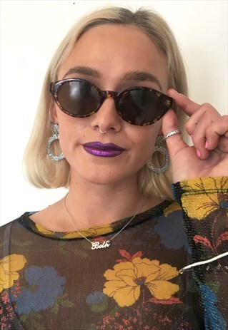 VINTAGE CLASSIC TORTOISESHELL BROWN CAT EYE ROMA