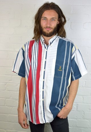 VINTAGE 90'S RALPH LAUREN CHAPS STRIPED SHIRT