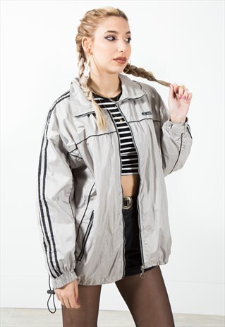 VINTAGE ADIDAS SPORT PARKA JACKET / S2459