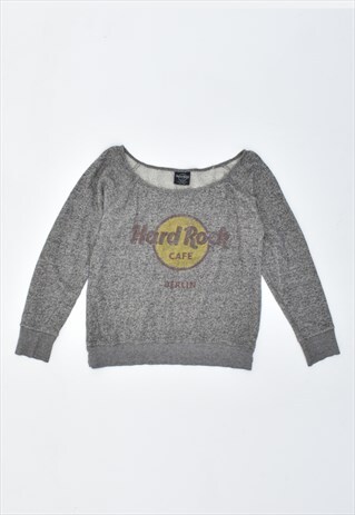 VINTAGE 90'S HARD ROCK CAFE BERLIN TOP LONG SLEEVE GREY