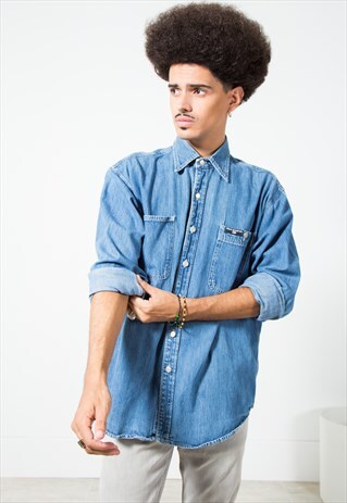 VINTAGE POLO RALPH LAUREN SHIRT / S4834