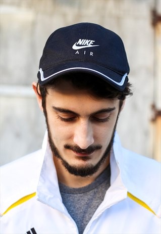 BLACK NIKE AIR CAP