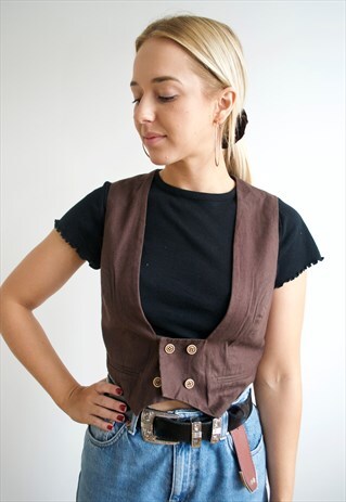 VINTAGE 90'S WAISTCOAT