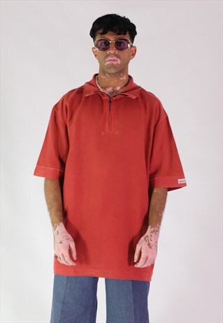 STONE ISLAND 2001 ZIP T SHIRT