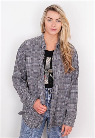 VINTAGE CONVERSE FLANNEL SHIRT CVFS54