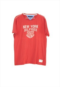 Vintage New York Hilfiger T-Shirt in Red L