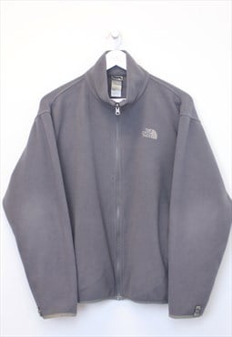 Vintage Women's The North Face fleece in grey. Best fits L