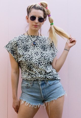 VINTAGE 80'S DALMATIAN PRINT TEE