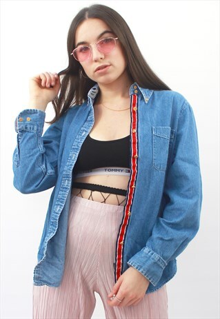 90'S RETRO DENIM SHIRT