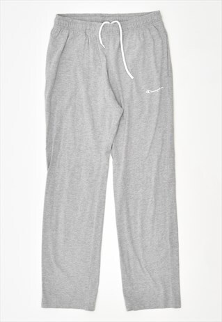VINTAGE CHAMPION TRACKSUIT TROUSERS GREY