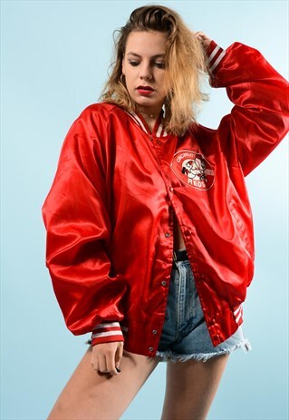 RED USA COACH JACKET