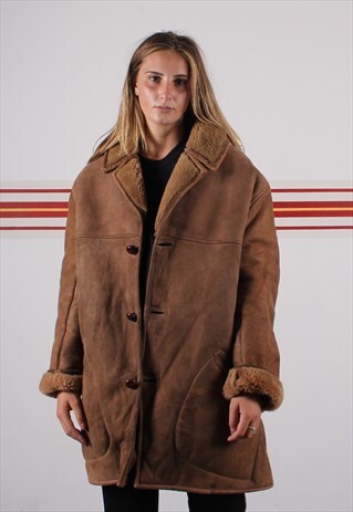 VINTAGE SHEEPSKIN COAT