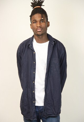 VINTAGE NAVY SHIRT