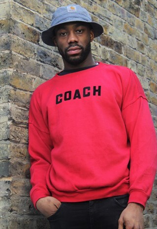 RETRO / 90'S / RED SWEATSHIRT